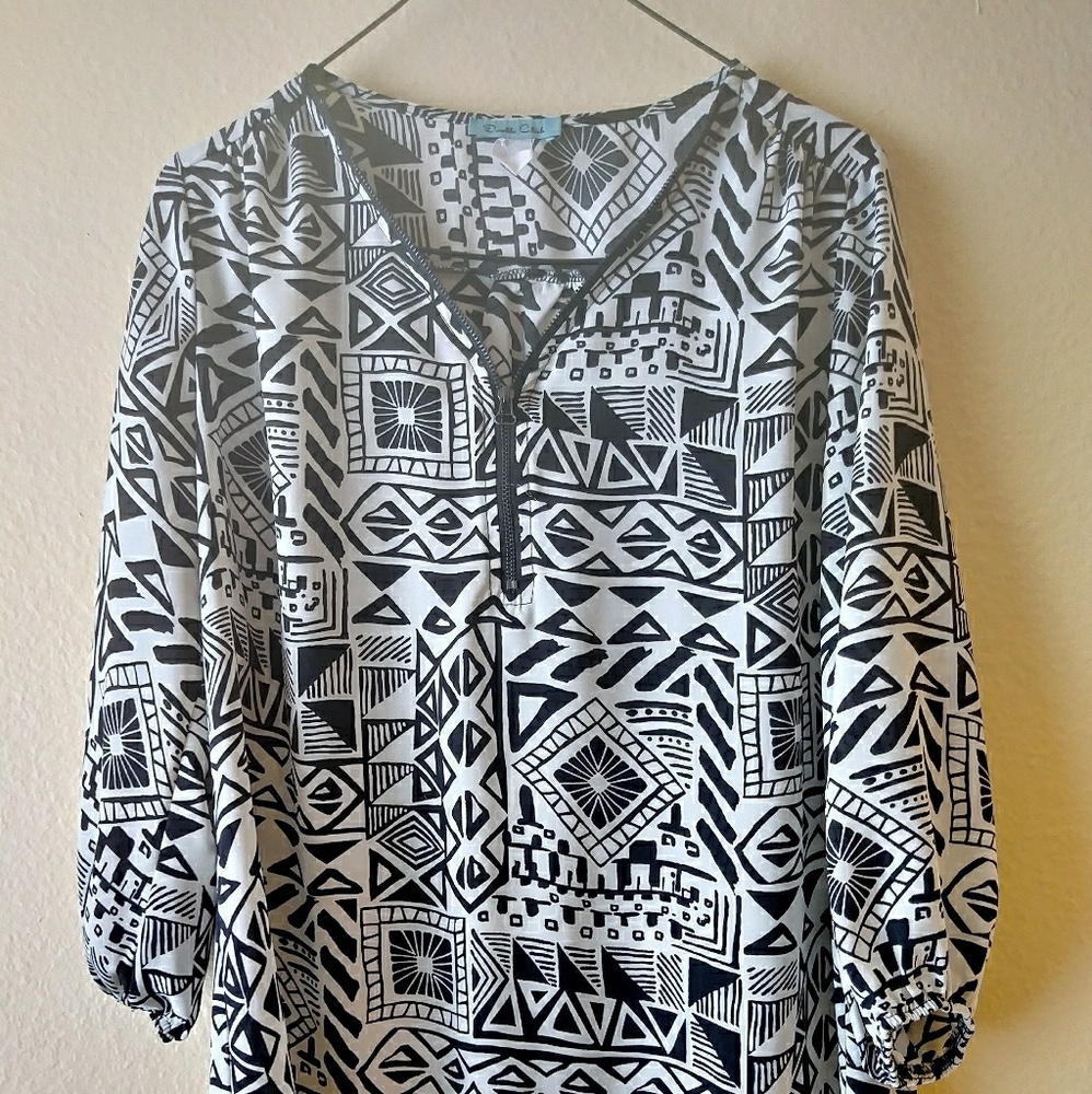 Aztec print shirt